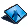 Logitech Rugged Combo 4 Touch näppäimistökotelo trackpadilla Apple iPad 10. sukupolvelle - Classic Blue - Pan Nordic QWERTY