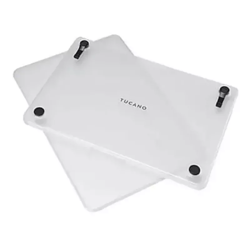 TUCANO Nido -kovakuori MacBook Neo 13 tuumaa, läpinäkyvä