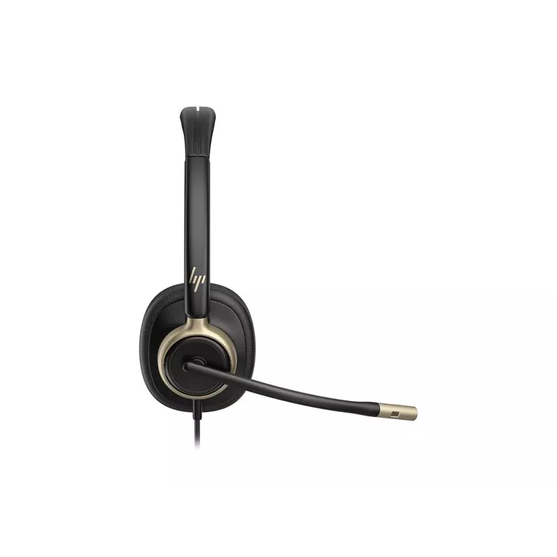 HP Poly Mission 825 johdollinen stereo-USB-headset ANC-toiminnolla - musta