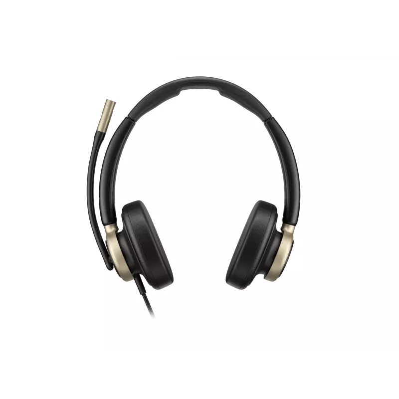 HP Poly Mission 825 johdollinen stereo-USB-headset ANC-toiminnolla - musta