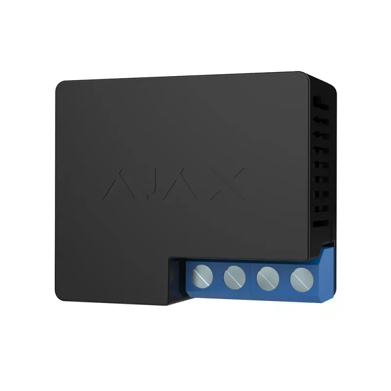 Ajax WallSwitch älyrele seinäkytkin musta