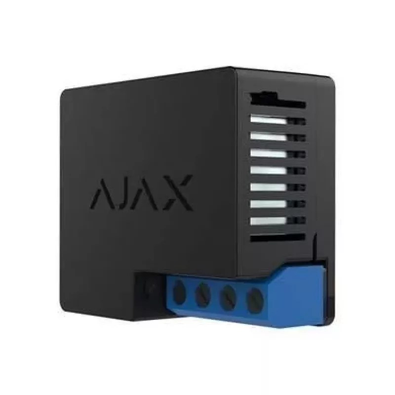 Ajax WallSwitch älyrele seinäkytkin musta