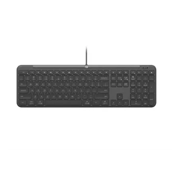 Logitech Signature Slim Wired K620 yrityskäyttöön, sveitsiläinen asettelu, grafiitti