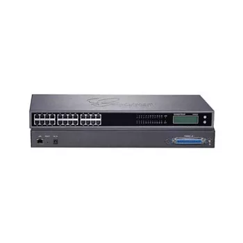Grandstream GXW4224 V2 SIP-yhdyskäytävä - 24 FXS-porttia - 1U rack-asennettava
