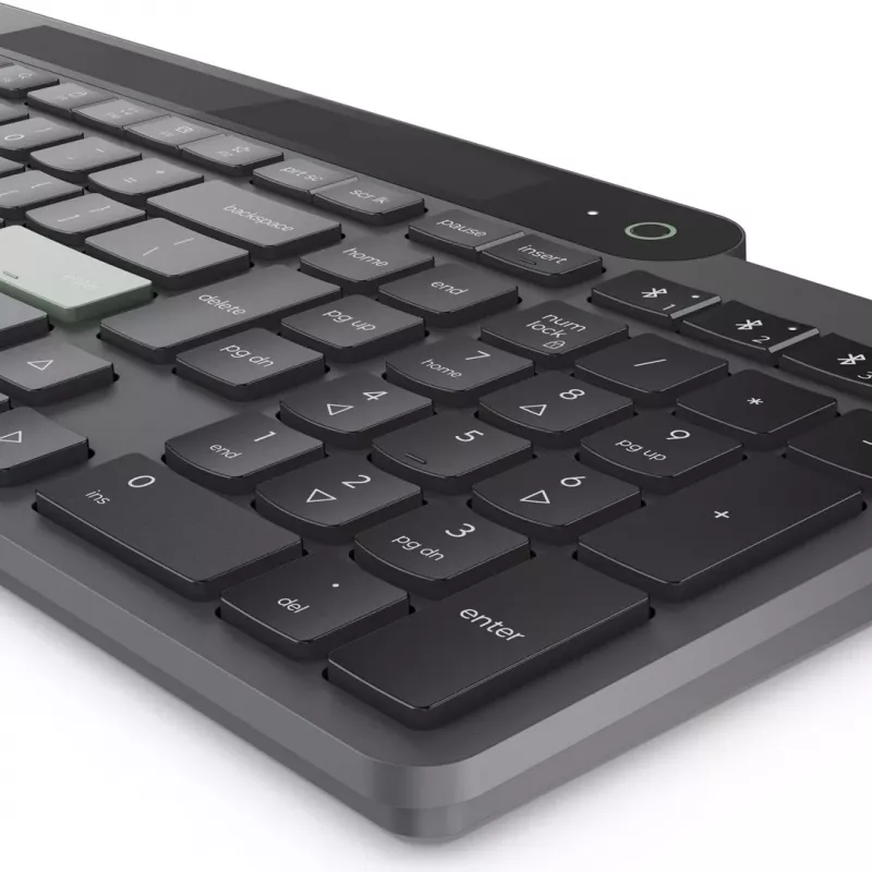 Lenovo 4Y41R69489 langaton näppäimistö kotiin/toimistoon Bluetooth US englanti musta