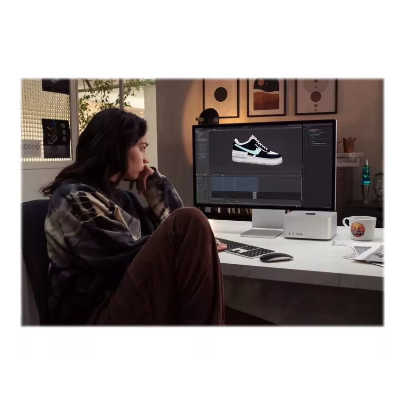 Apple Studio Display 27 tuuman 5K Nano-Texture lasi kallistettava jalusta hopea