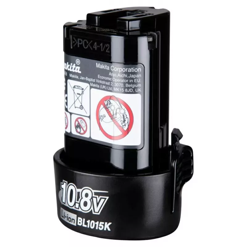 Makita BL1015K 10,8V 1.5Ah litiumioniakku (CXT-sarja)