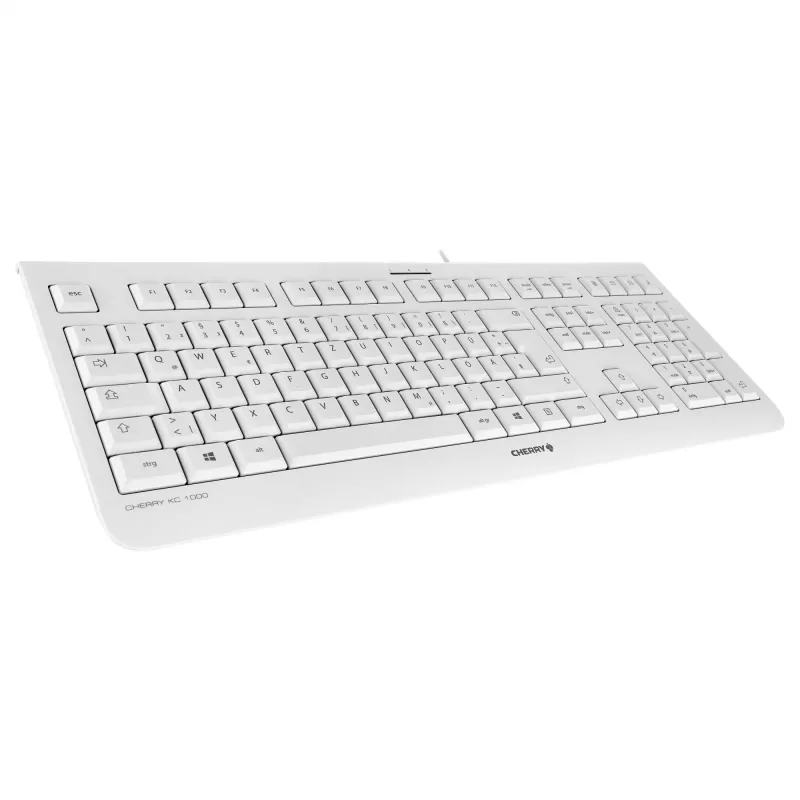 Cherry KC 1000 näppäimistö - Pan Nordic - vaaleanharmaa