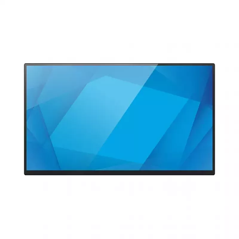 Elo Touch Solutions ET2410L 23,8 tuuman laajakuva LCD-näyttö, Full HD 1920x1080, ei kosketusta, heijastamaton, reunaton, HDMI, DP, VGA, musta