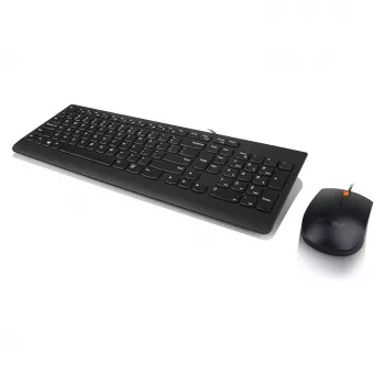 Lenovo 300 USB-näppäimistö - US English QWERTY - musta