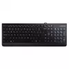 Lenovo 300 USB-näppäimistö - US English QWERTY - musta