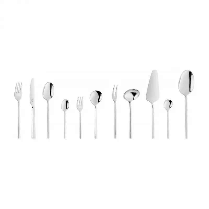 ZWILLING Aberdeen Polished 68-osainen aterinsarja, 18/10 ruostumaton teräs, kattaus 12 hengelle