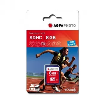 AgfaPhoto SDHC-kortti 8GB High Speed Class 10 UHS-I U1 V10