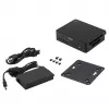 ASUS NUC 16 Pro Grand Canyon RNUC16GDKV560002 Slim Kit barebone-minitietokone, Intel Core Ultra 5 vPro, EU-virtajohto, ei käyttöjärjestelmää, musta