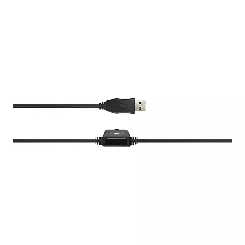 CANYON PC-kuulokemikrofoni CHSU-1 PC Mic USB 2m musta
