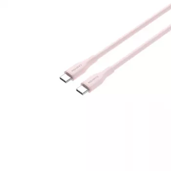 CANYON USB-C - USB-C-kaapeli 60W 1m silikoni pinkki hiekka