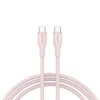 CANYON USB-C - USB-C -kaapeli 60W 1m silikoni Pink Sand