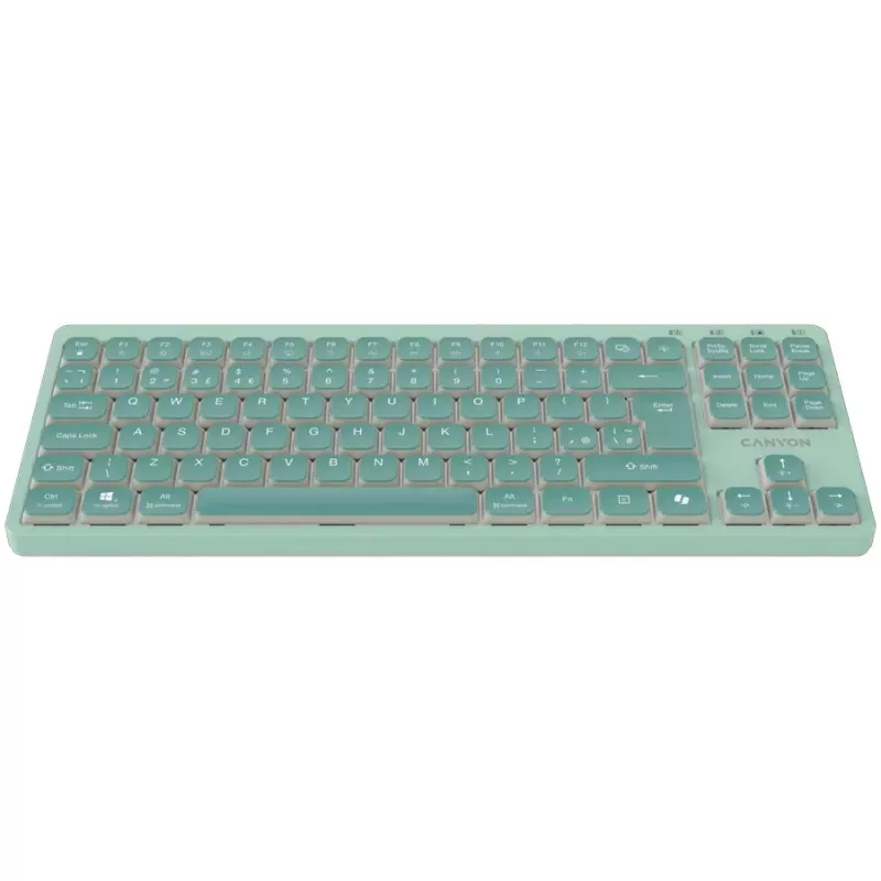CANYON OnType 10 Low Profile EN johdollinen vihreä näppäimistö