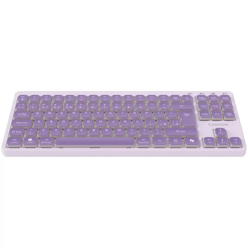 CANYON näppäimistö OnType 10 Low Profile EN johdollinen violetti