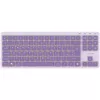 CANYON näppäimistö OnType 10 Low Profile EN johdollinen violetti