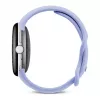 Google Pixel Watch 4 - 41 mm - Polished Silver Aluminium - Iris Active Band - Wear OS -älykello