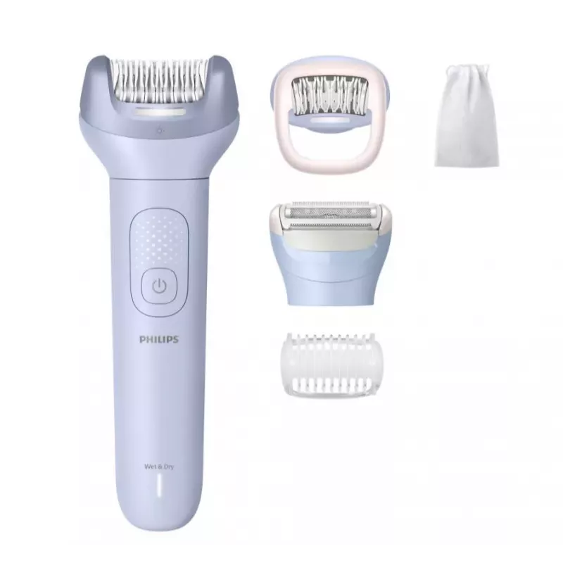 Philips Epilator Series 8000 BRE709/00 Wet & Dry johdoton