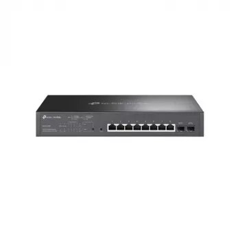 TP-LINK TL-SG2210MP Smart Managed Layer 2+ -kytkin, 8-porttinen Gigabit PoE+ 2 SFP-paikalla, 150W PoE-budjetti, rack-asennus