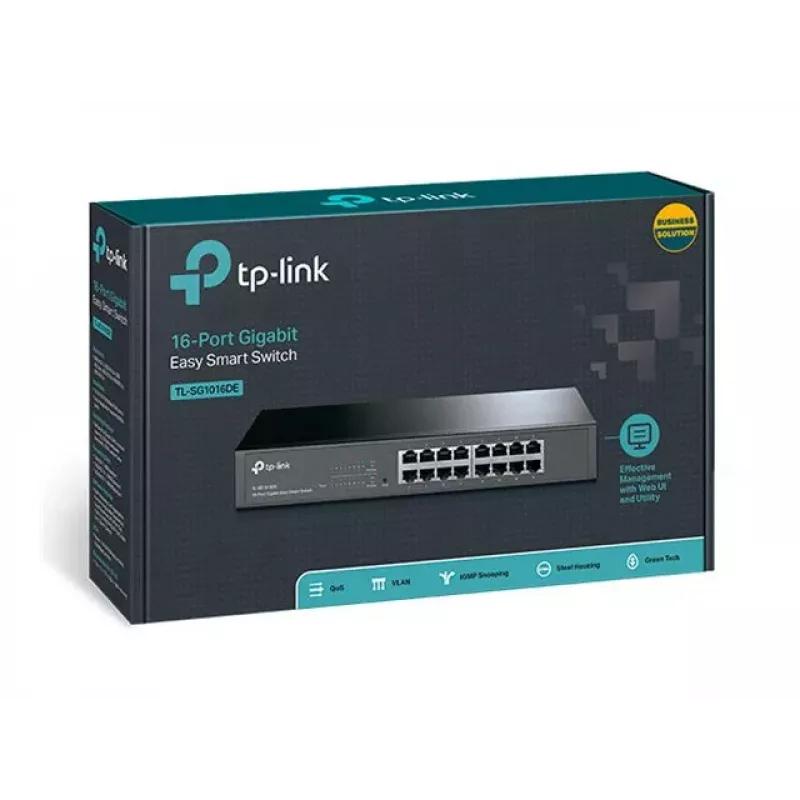 TP-Link TL-SG1016DE 16-porttinen Gigabit Easy Smart -kytkin
