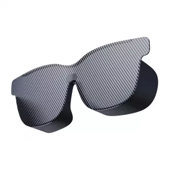 VITURE Sunshade (koko L) VITURE One XR -laseille – valosuoja, magneettikiinnitys, musta