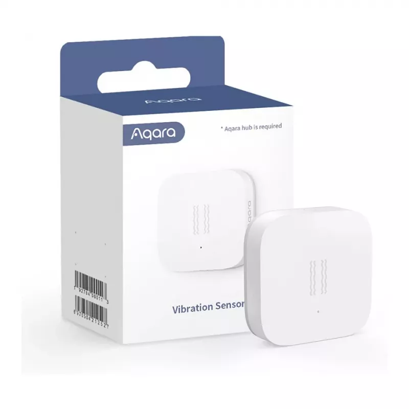 Aqara Vibration Sensor - Zigbee 3.0 -älytärinä-/ kallistus-/ putoamistunnistin, valkoinen