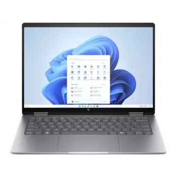 HP Envy x360 14-fc0775ng 2-in-1 kannettava, Intel Core Ultra 7 155U, 16 GB RAM, 1 TB SSD, 14,0 tuuman WUXGA kosketusnäyttö, Windows 11 Home, Meteorite Grey (kunnostettu)