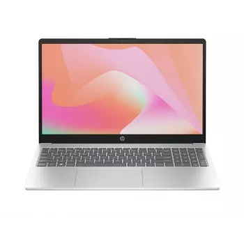 HP kannettava 15-fd0267ne, 15,6 tuuman Full HD, Intel Core i7-1355U, 8GB RAM, 512GB SSD, Windows 11 Home, Natural Silver (kunnostettu)