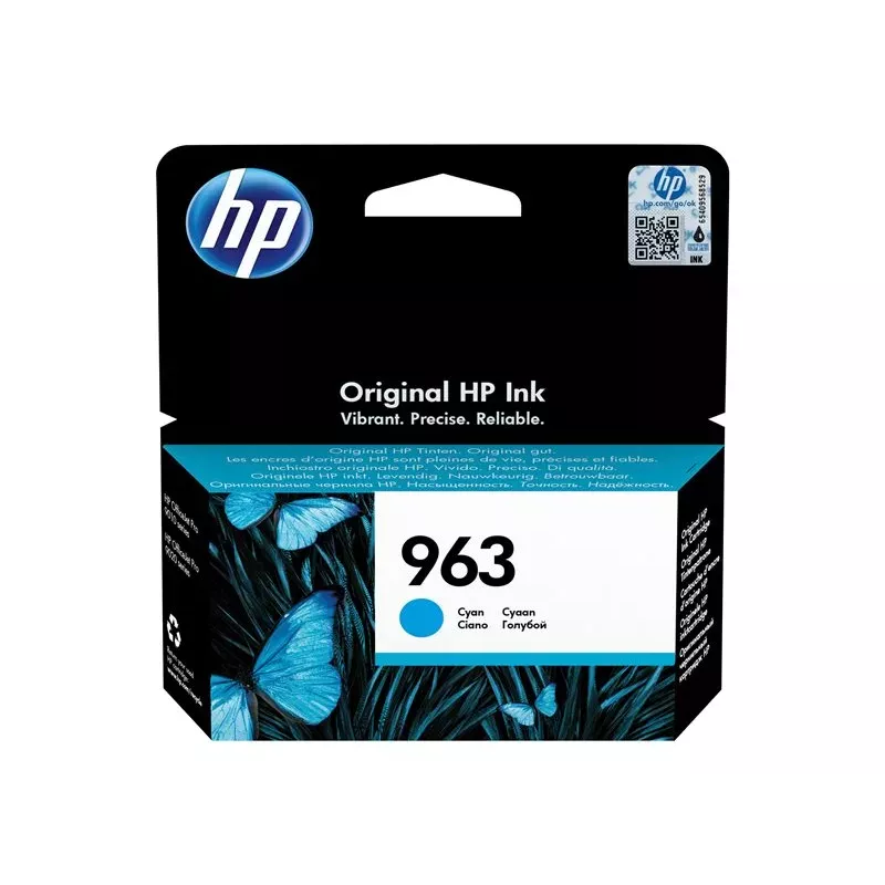 HP 963 Cyan alkuperäinen värikasetti