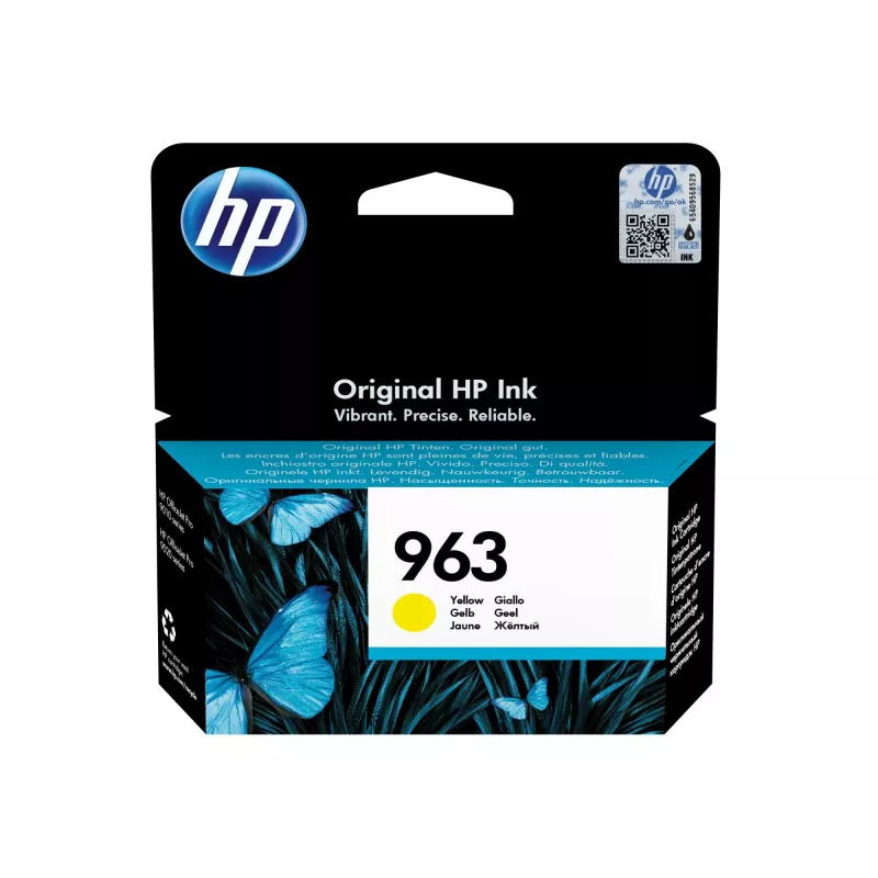 HP 963 Keltainen alkuperäinen värikasetti