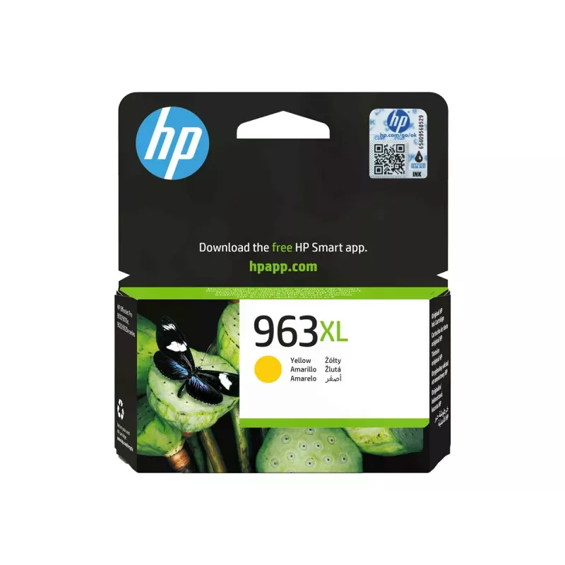 HP 963XL High Yield Yellow alkuperäinen värikasetti