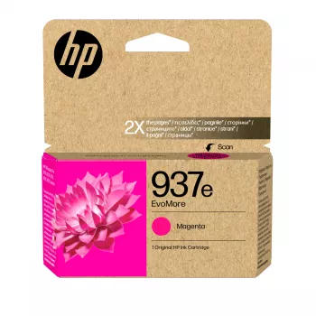 HP 937e EvoMore Magenta alkuperäinen värikasetti