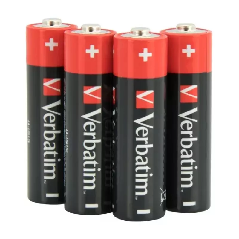 Verbatim 49501 alkaliparistot AA LR6 (4 kpl/pakkaus)