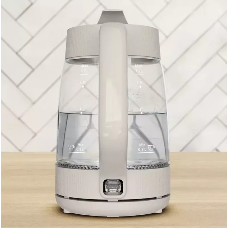 Tefal Morning lasivesipannu KO2G0BE0 1.7L 2200W läpinäkyvä/musta