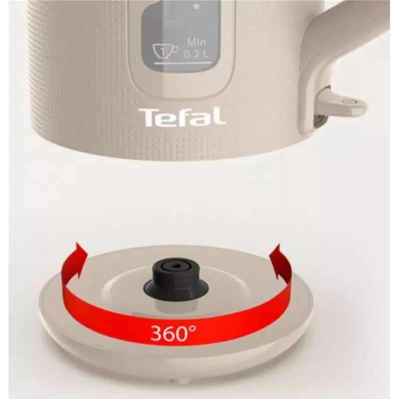 Tefal KO2M0B10 Morning -vedenkeitin, beige, 1,7L, 2400W