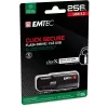 Emtec USB 3.2 Click Secure B120 256GB USB-muistitikku musta