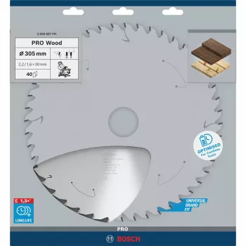 BOSCH Standard for Wood akkusaha terä 305x30x40z