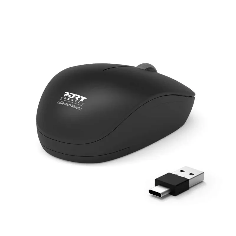 PORT CONNECT Mouse Collection II langaton 2,4 GHz musta