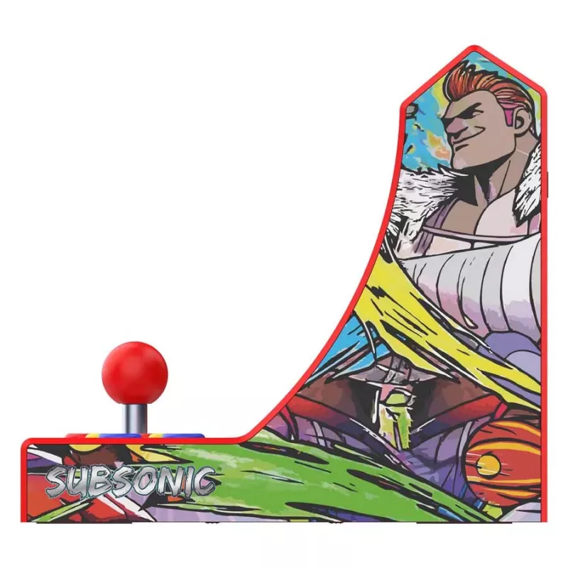 Subsonic Retro Arcade telakointiasema Nintendo Switchille, arcade-ohjain 8 mekaanisella painikkeella, lataa ja pelaa