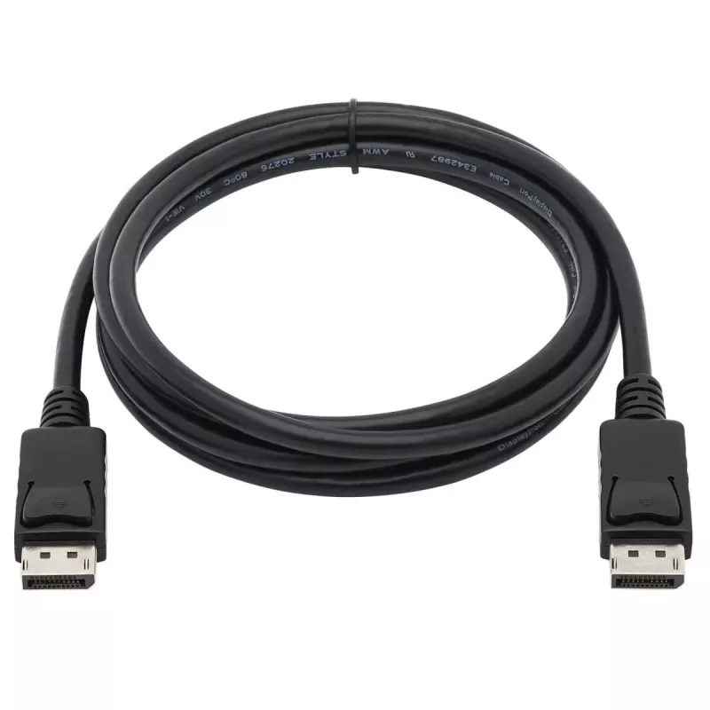 EATON Tripp Lite Series DisplayPort-kaapeli lukittavilla liittimillä, 4K 60 Hz (M/M), musta, 10 ft (3,05 m)
