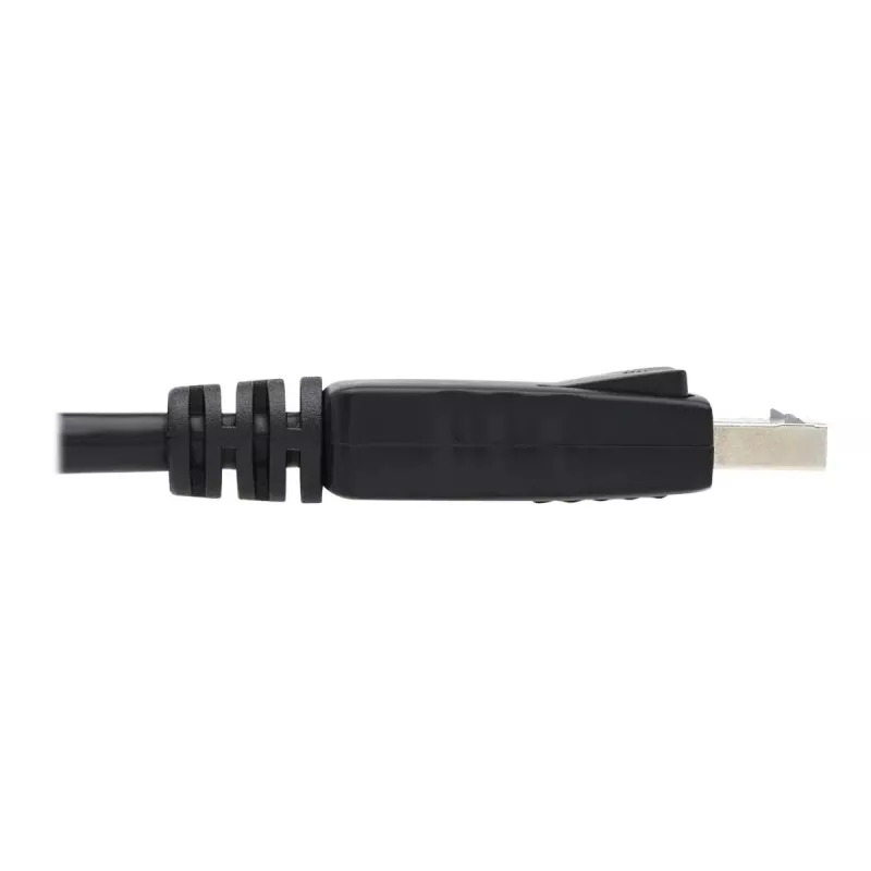 EATON Tripp Lite Series DisplayPort-kaapeli lukittavilla liittimillä, 4K 60 Hz (M/M), musta, 10 ft (3,05 m)