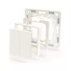Shelly Plug & Play BLU Wall Switch 4 sovitin Legrand & Shelly valkoinen