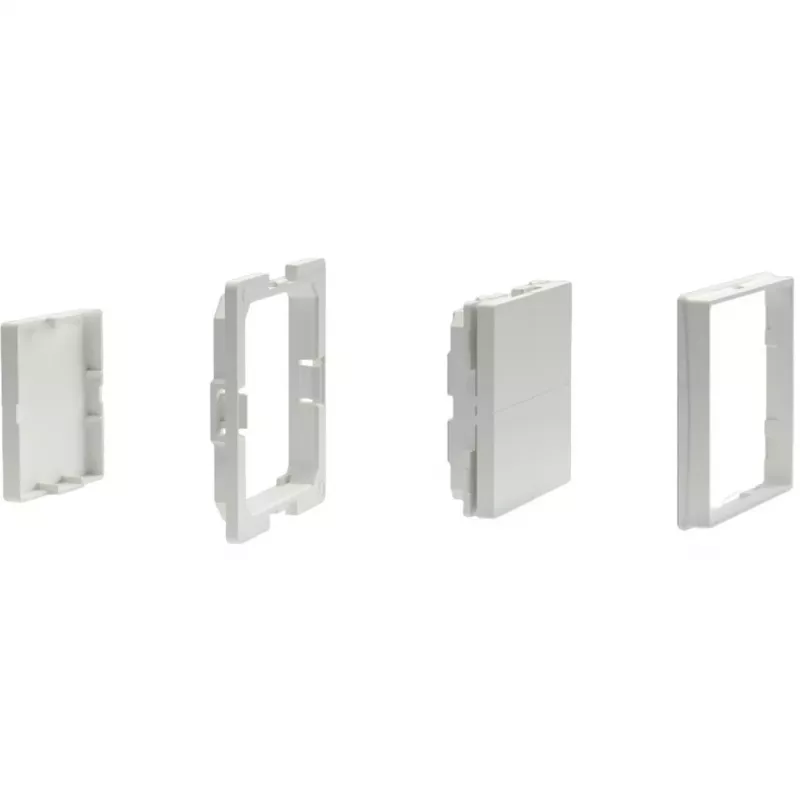 Shelly Plug & Play BLU Wall Switch 4 sovitin Legrand & Shelly valkoinen