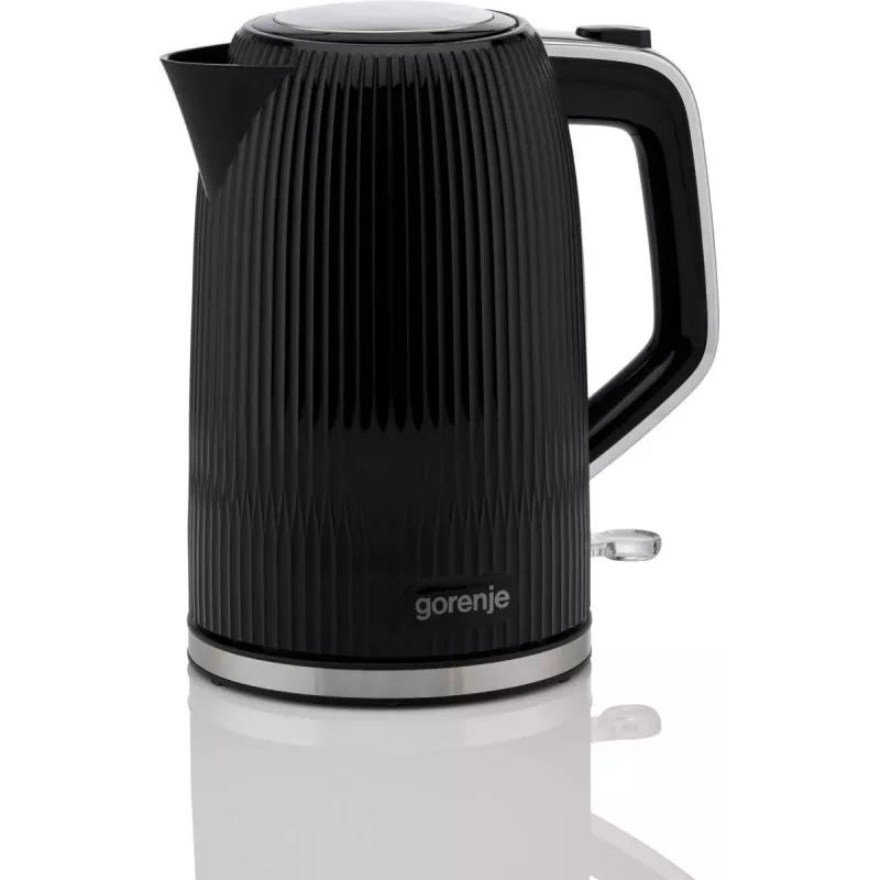 Gorenje K17DPB vedenkeitin 1,7L 2200W musta muovi/ruostumaton teräs