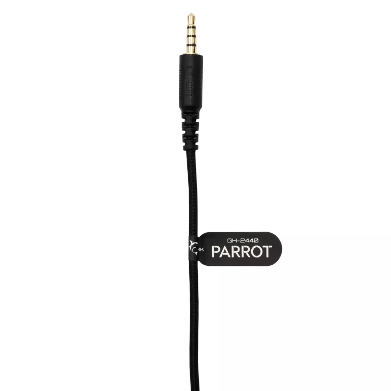 White Shark PARROT GH-2440 musta pelikuulokkeet