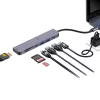 SBOX H-999 7-in-1 USB-C-keskitin Space Gray